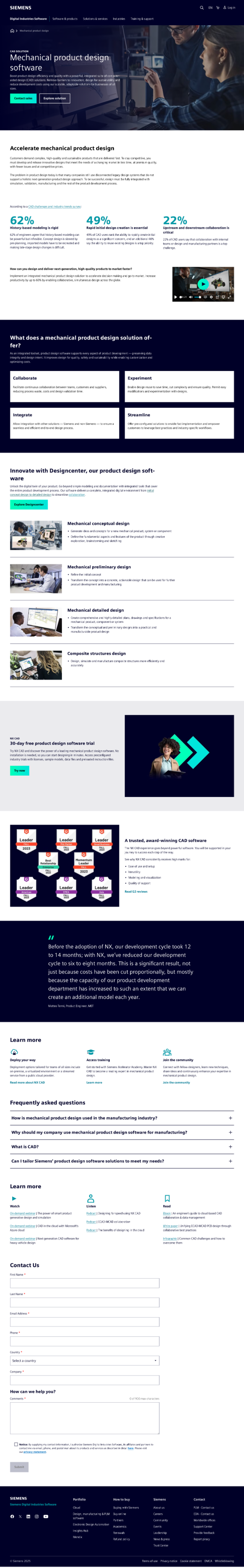 Mini Finder Test Page - Control
